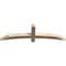 Ekena Millwork Bellingham Smooth Timber Gable Bracket, Douglas Fir, 60"W x 17"H x 3 1/2"D x 3 1/2"F, 7/12 Pitch GBW060X17X0404BEL00SDF - alternate 5